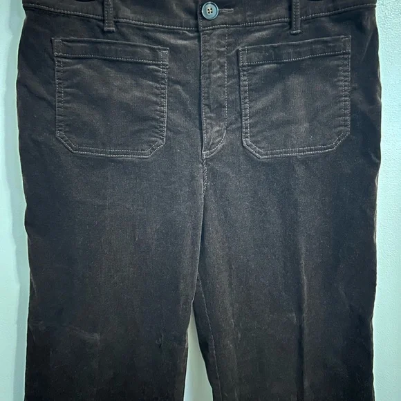 LOFT Brown Wide Leg Pants 12P - Picture 2 of 6